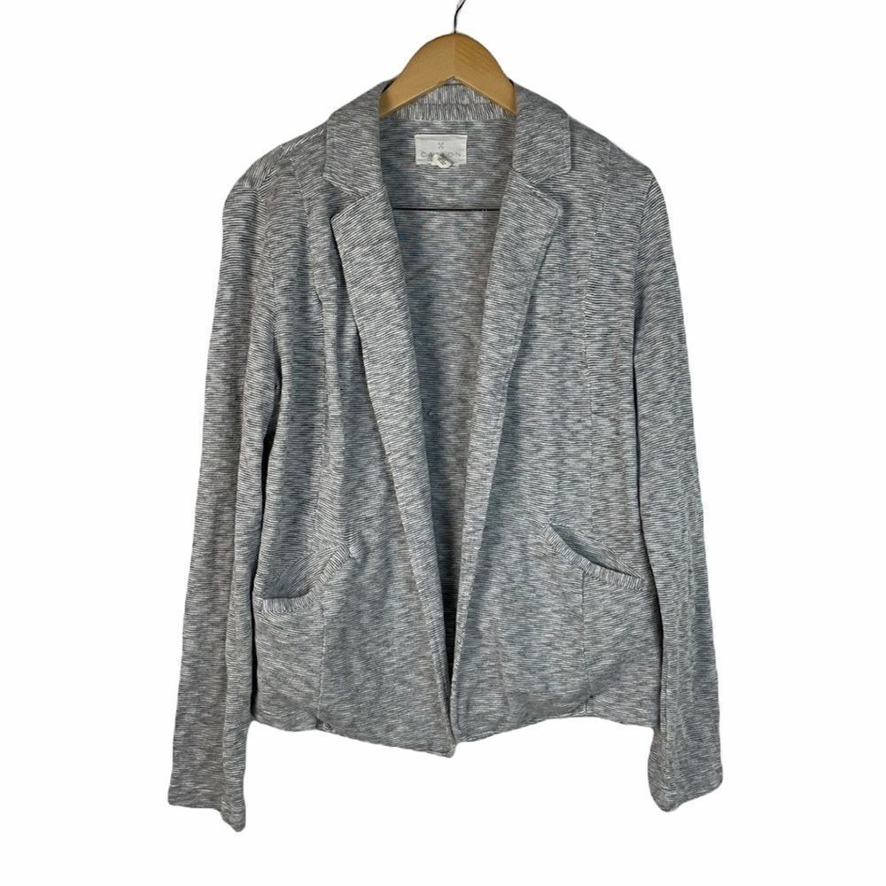 Caslon Open Front Lightweight Heather Jacket